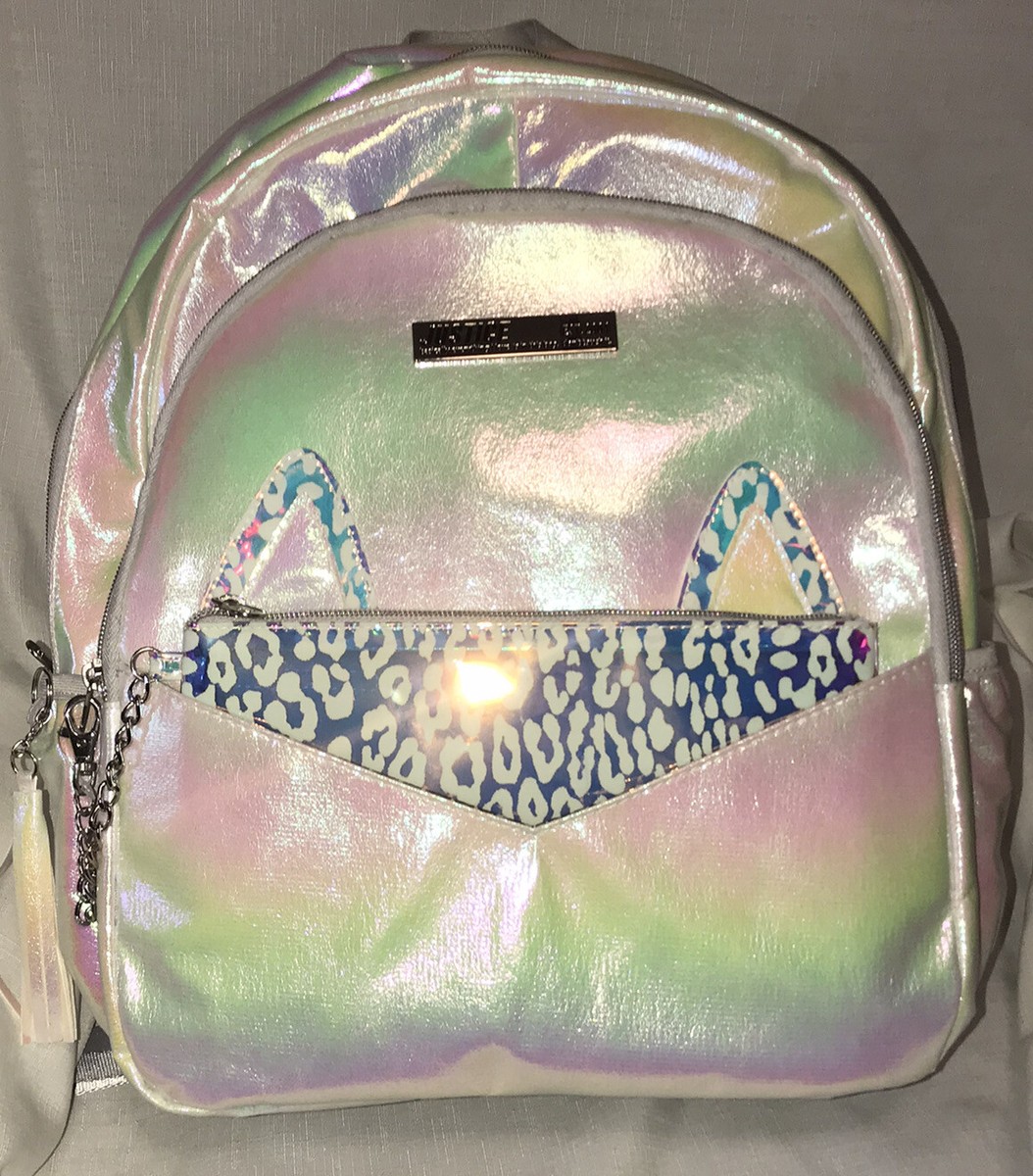 holographic mini backpack target Limited Too Purple Pink Star or Pink Hologra Romes Finds clean surface makes care easy JUSTICE Leopard Holographic Backpack and