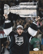 Los Angeles Kings Jonathan Quick Signed Autographed 8x10 Photo JSA COA #4