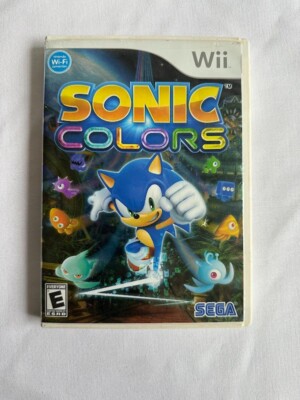 Sonic Colors (Nintendo Wii, 2010) COMPLETE CIB TESTED WORKING