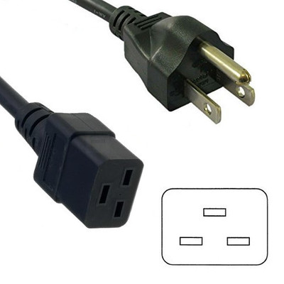 HQRP 6ft AC Power Cord for NEC NP-PX800X2 NP-PX700W2 NP-PH1000U NP-PH1400U