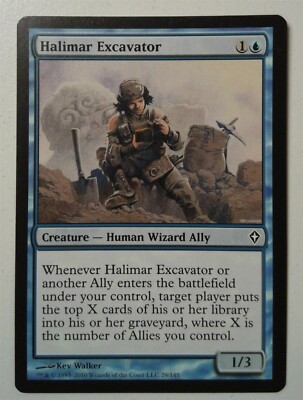 Halimar Excavator *Common* Magic MtG x1 Worldwake SP