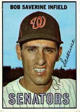 1967 Topps Bob Saverine #27 - Washington Senators