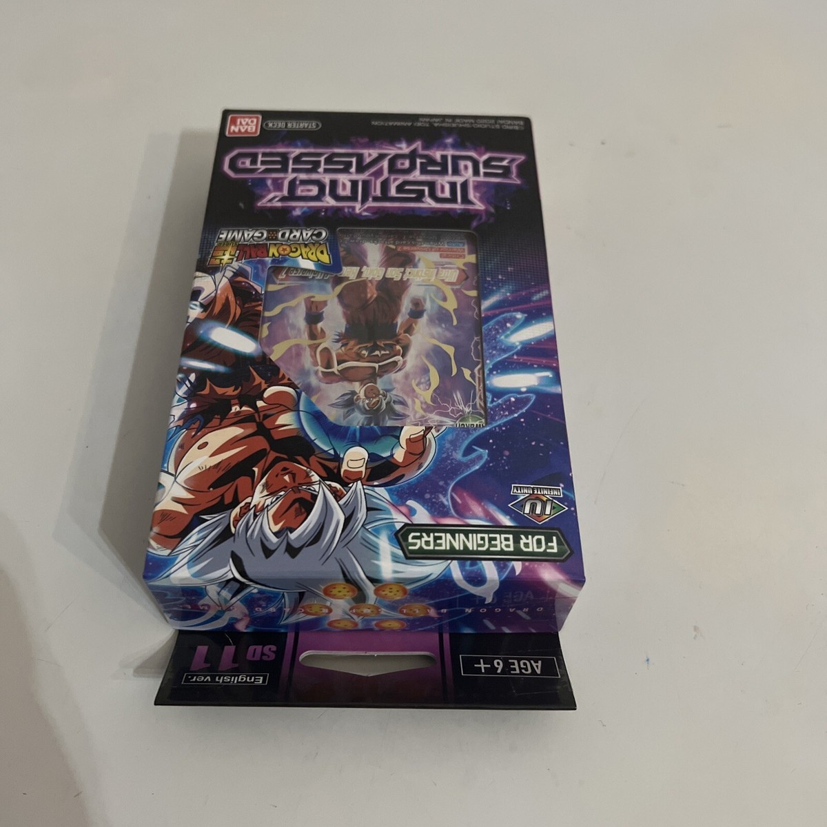 Dragon Ball Super Card Game Starter Deck 11 (sd11): Instinct Surpassed |  eBay