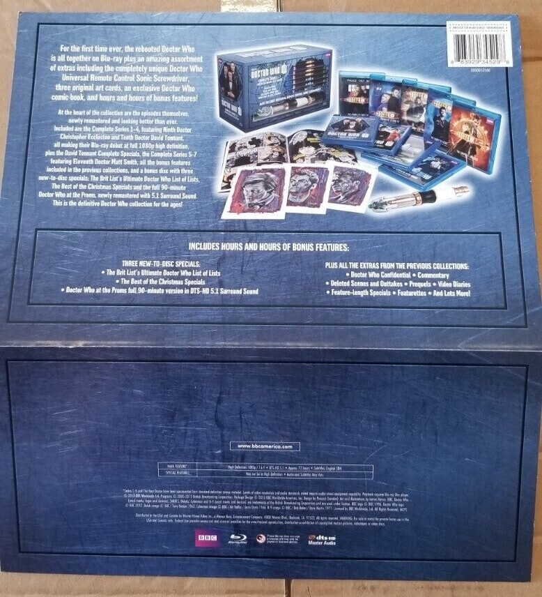 (未使用･未開封品)　Doctor Who - The Complete Specials Box Set [Blu-ray] [Import anglais] og8985z 未使用・未開封品) Doctor Who - The Complete Specials Box Set