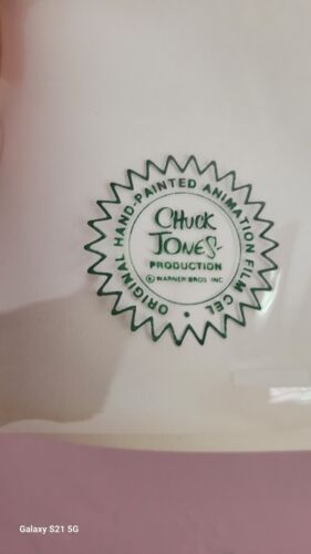 Chuck Jones Original Production Animation Cartoon Cel w Seal c1960s #2 - AS IS - 第 3/4 張圖片