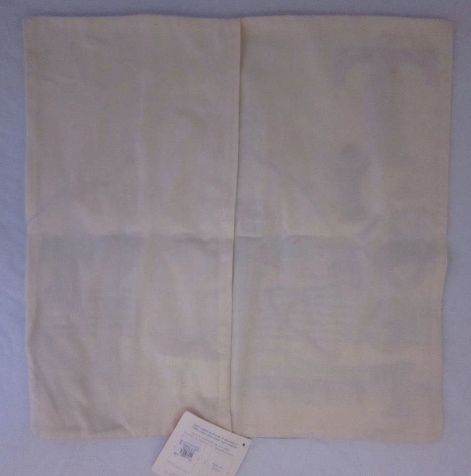 Funda de almohada Pottery Barn Kids Tiger simulada de algodón 16x16 Foto 2 de 3