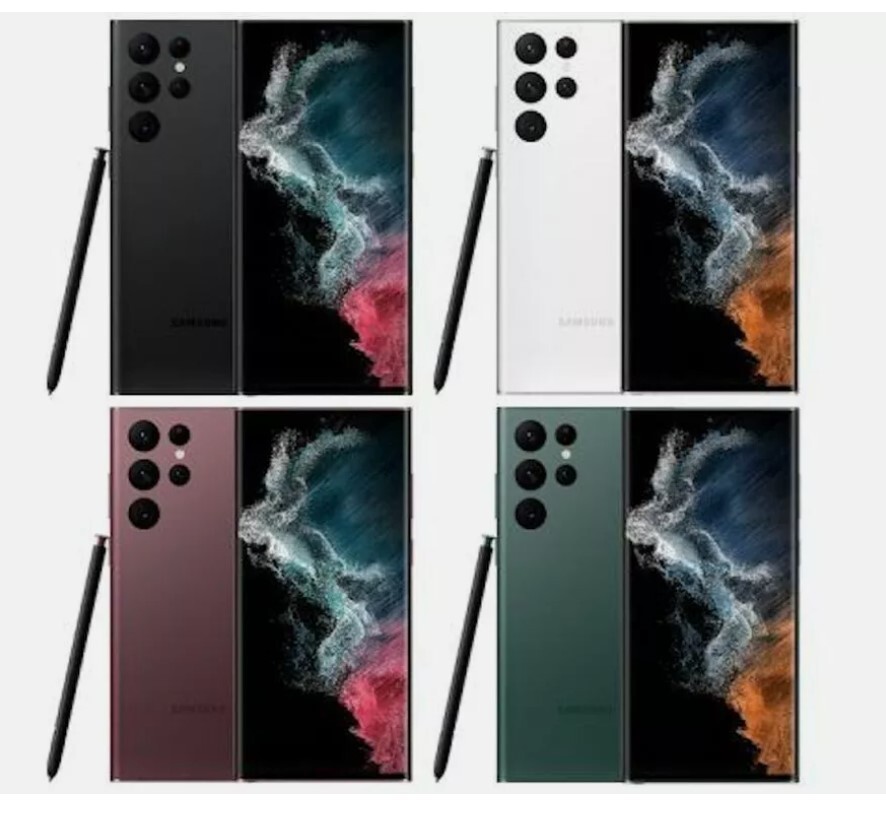 Samsung Galaxy S22 Ultra 5G S908U Verizon Unlocked T-Mobile Straight ...
