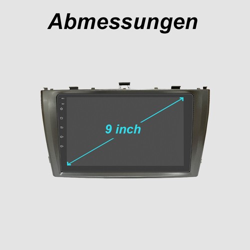 4+64G Android 13 Für Toyota Avensis T27 2008-2015 Carplay Autoradio 9" GPS NAVI - Bild 9 von 14