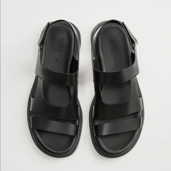 Zara Men's Two Strap Sandals