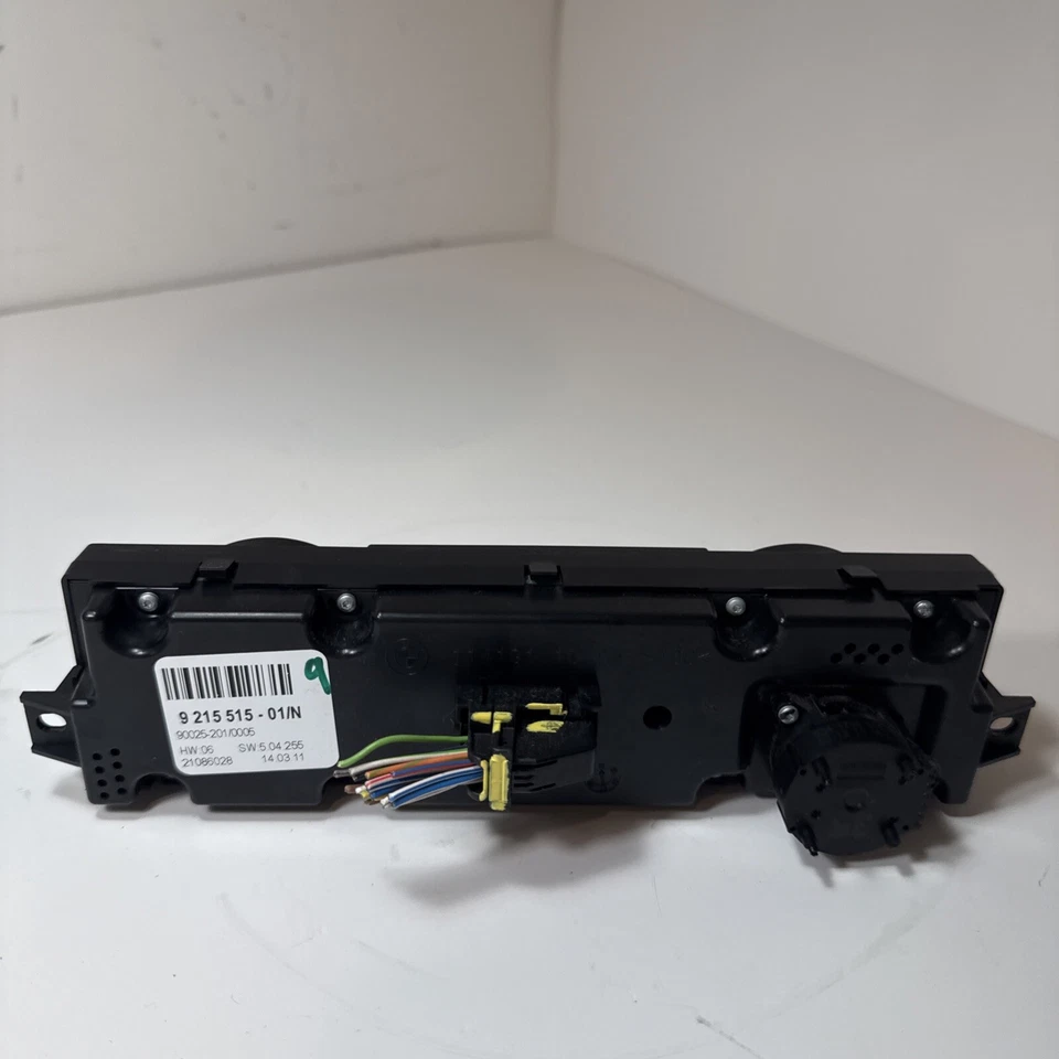 BMW X5 2011 panel de control de temperatura de clima trasero OEM 9215515 Foto 4 de 4