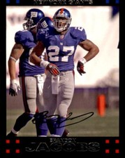 2007 Topps #87 Brandon Jacobs New York Giants