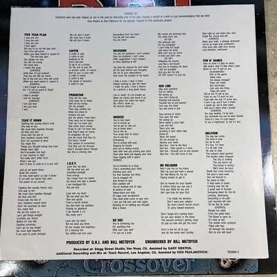 D.R.I. Crossover レコード D.R.I. – Crossover – Vinyl (LP, Album), 1987 [r1994727