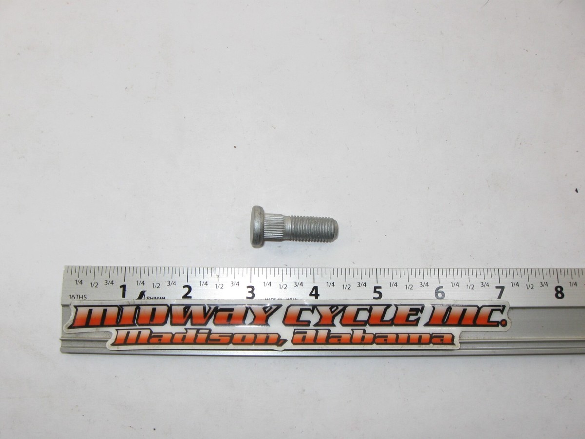 SUZUKI 07-09 12-14 LT-F250 NOS OEM WHEEL HUB LUG 09119-10049-XC0