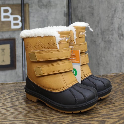 Cat & Jack Toddler Boys Denver Winter Boots 88236548 8T 5T - Picture 10 of 15