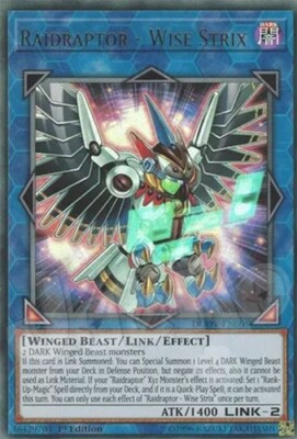 Raidraptor - Wise Strix - DUOV-EN005 - Ultra Rara - 1a Edizione - Carta Yu-Gi-Oh!