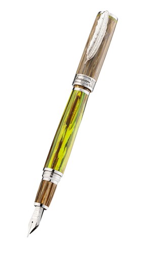 Montegrappa Wild Baobab LE FP M 18kt nib MIB - Foto 2 di 4