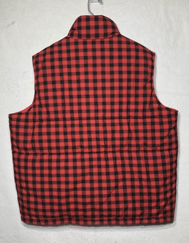 Dear Delta The Delta Box Delta Sigma Theta Buffalo Plaid Puffer Vest Size Large - Imagen 2 de 7