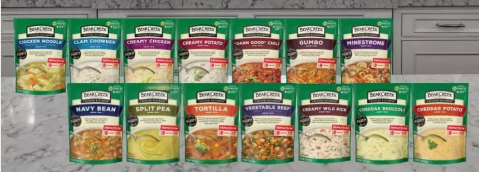 Bear Creek 汤混合服务 8 自制品种包价格实惠! — 第 3/3 张图片