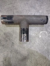 Used Roberts Gordon Co-Ray-Vac Tees - (1) Enamel Painted & (1) Unpainted