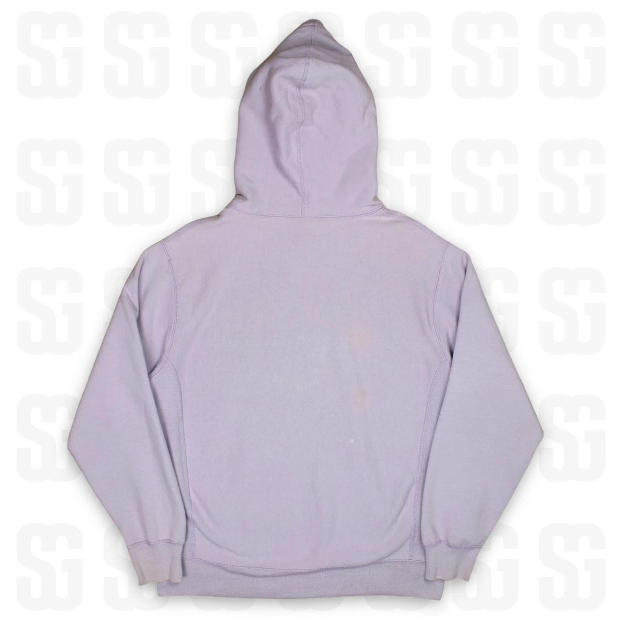 Felpa con cappuccio Supreme Compact Logo taglia Large viola