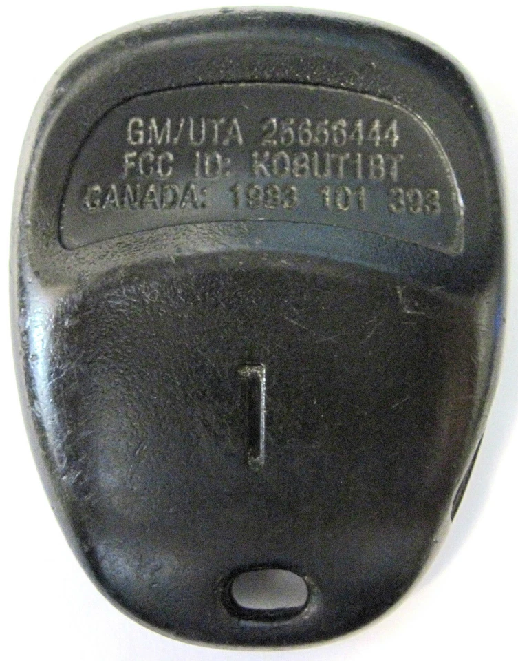 keyless remote entry transmitter control keyfob fob OEM car opener 25656444 - Image 3 of 3