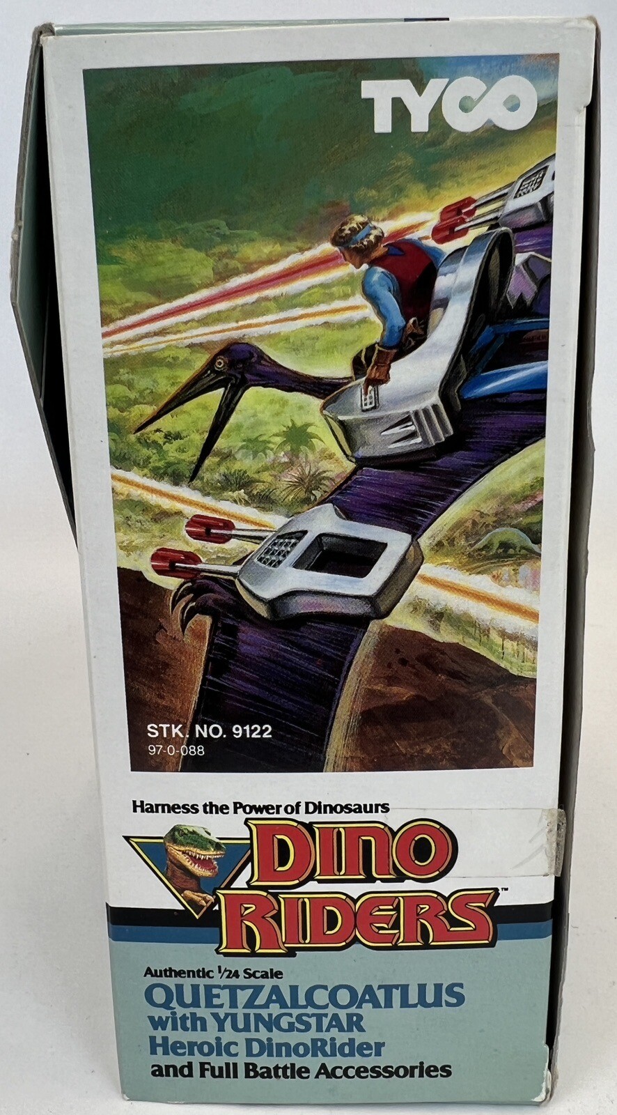 TYCO Dino Riders Quetzalcoatlus & Yungstar New In Open Box With Mini