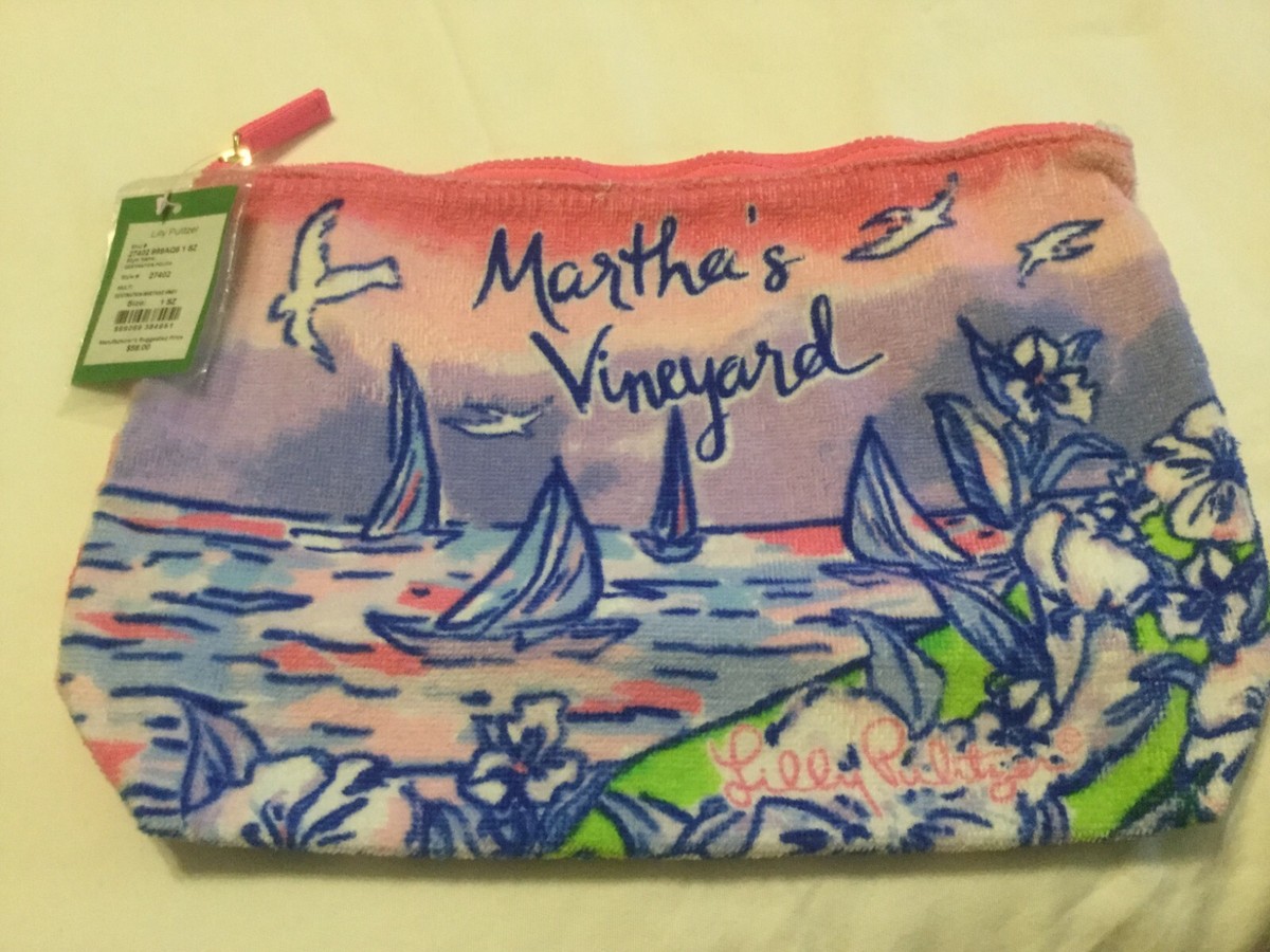 Lilly Pulitzer Destination Beach Pouch MARTHA'S VINEYARD