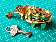 Lot of 2 Sets PRESTO Tuck Lock Closure Latch Kits with keys, for handbag/luggage