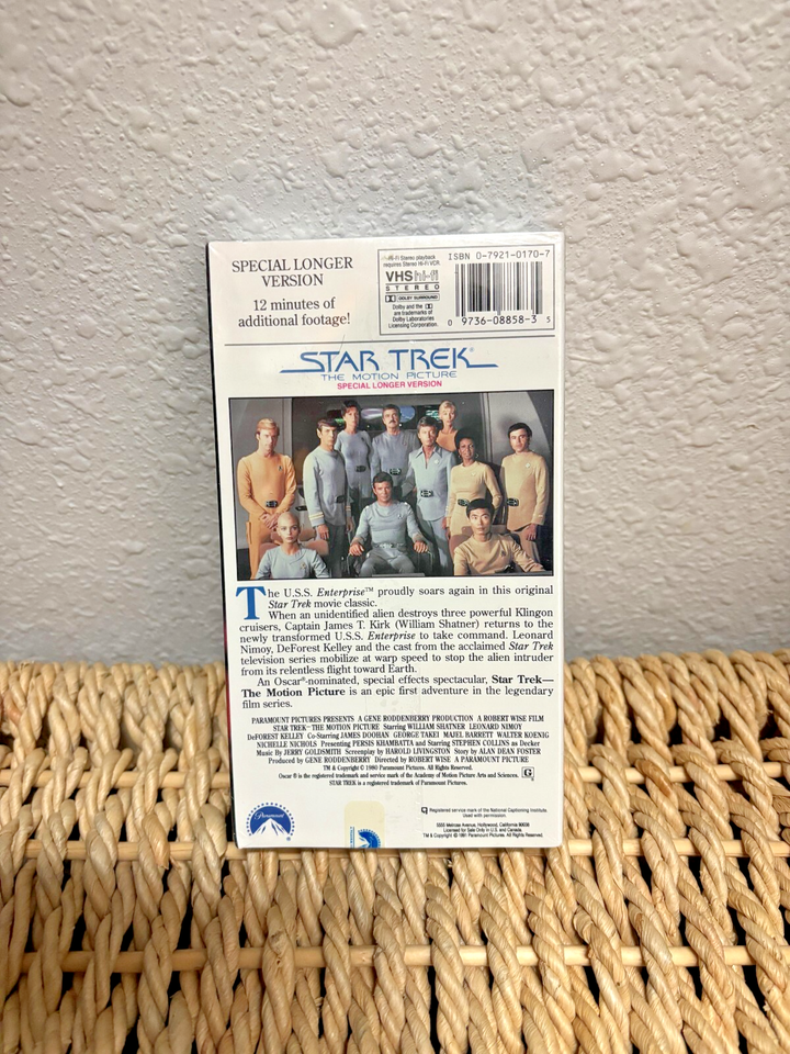 Vintage Collectible1980 Star Trek The Motion Picture Sp. Longer Version ...