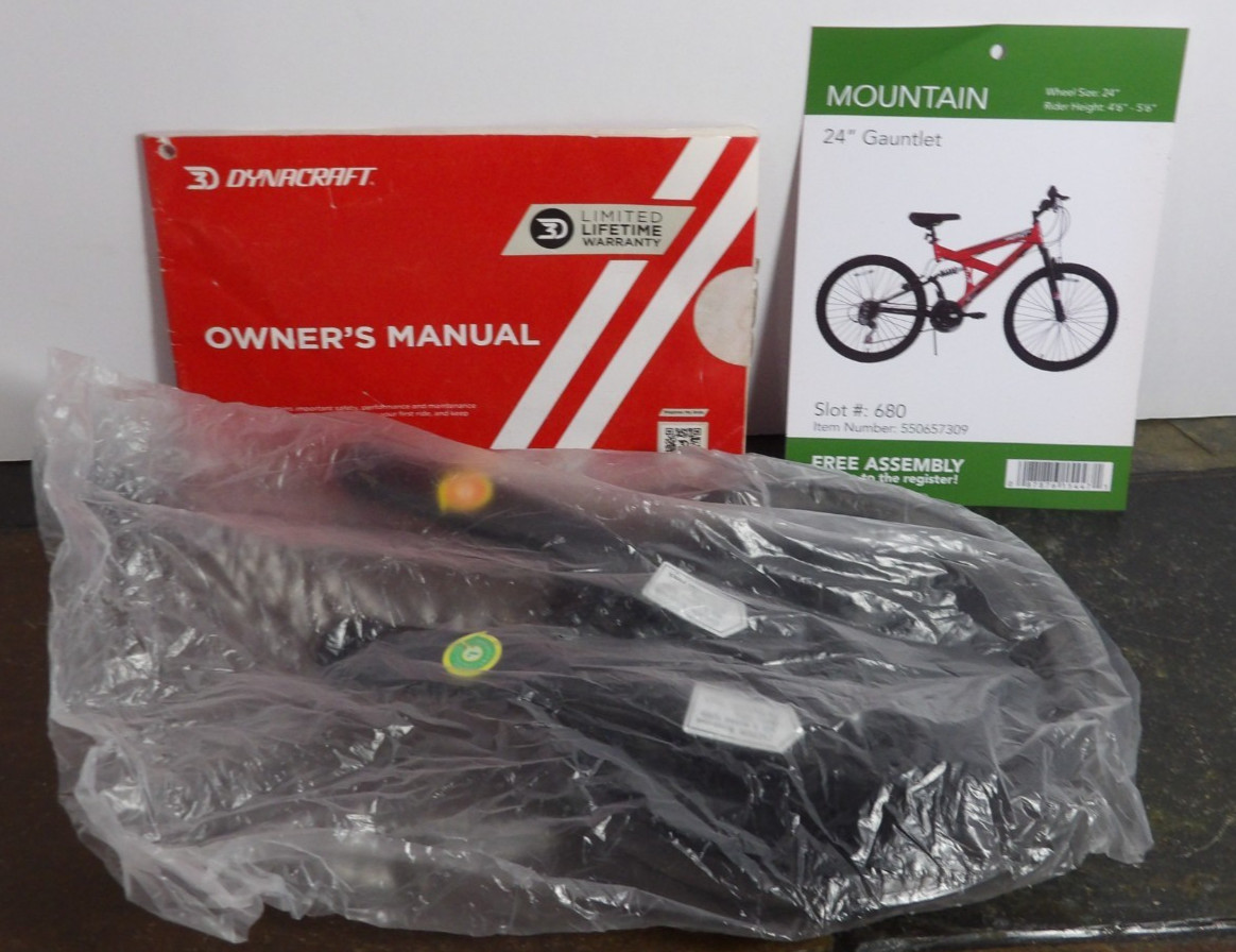 24" Dynacraft Mountain Gauntlet Bicycle Replacement Pedal Cr