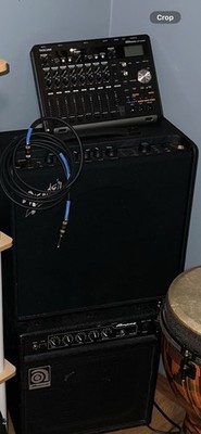 Fender Mustang II V.2 40W 1x12'' Guitar Combo Modeling Amp - Built-in FX - Bundle