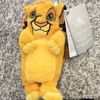 Disney Lion King 30th anniversary Simba Plush Water Bottle Carrier 