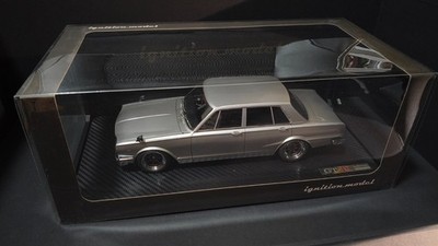 Ignition Model IG0749 Nissan Skyline PGC10 Silver grey metallic  1:18 - NEW