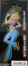 Barn Girls Cowboy Hat Boots Jeans Blonde Decals Truck Country Rodeo Stickers Barn Girls Cowboy Hat Boots Jeans Blonde Decals Truck Country Rodeo Stickers