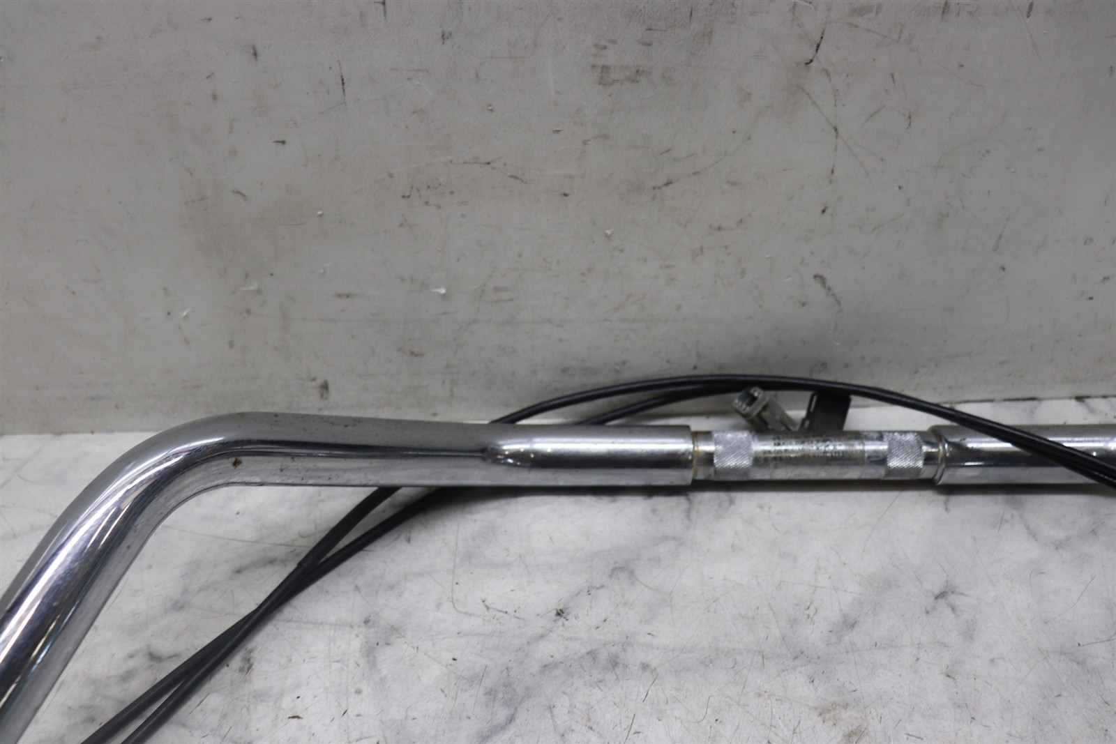 2000 Harley Road King Complete Handlebar Set w/ Controls & Switches CHROME