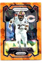 2023 Panini Prizm #296 Darrick Forrest Jr. Washington Commanders