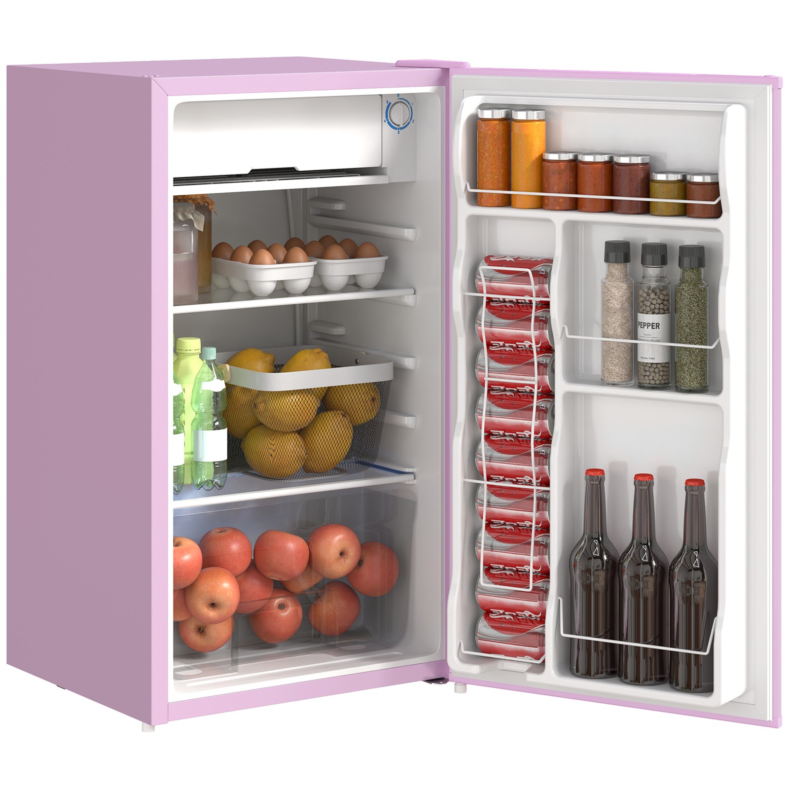 With Freezer 3.2 Cu.ft Compact Refrigerator For Bedroom Dorm