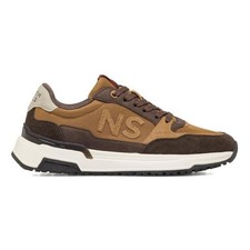 North Sails Scarpe Uomo Sneakers Sportive Tempo Libero Casual Marrone Brown