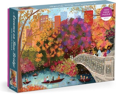 Joy Laforme Autumn on Bow Bridge 1000 Piece Puzzle Other by Galison