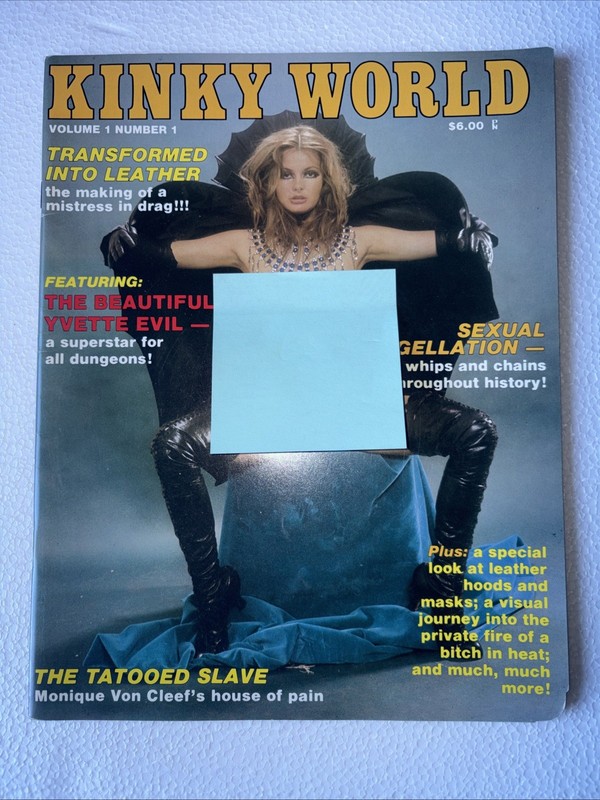 Kinky World Tattooed Slave Rare  Vol. 1 No. 1