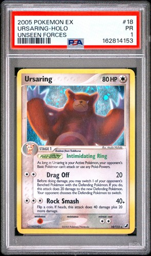 Ursaring graded PSA 1 for sale on eBay