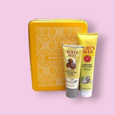 Burt's Bees Gift Set Tin Hand Repair Foot Cream Hand Salve.