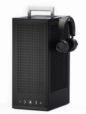 HYTE Revolt 3 Mini-ITX Small Form Factor SFF Computer Case - Black - New