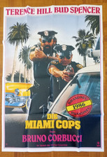 Filmplakat DIE MIAMI COPS A0 Kinoposter Terence Hill Bud Spencer Casaro 1986