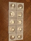 10 One Gram Valcambi Silver Bars