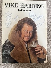 MIKE HARDING IN CONCERT SIGNED TOUR PROGRAMME 1978