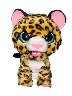 #ad FurReal Lil Wilds Lolly The Leopard Interactive Sound Toy Plush 9quot; $19.99