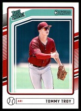 Tommy Troy 2024 Donruss #107 Diamondbacks MLB READ FREE SHIPPING AutographDen