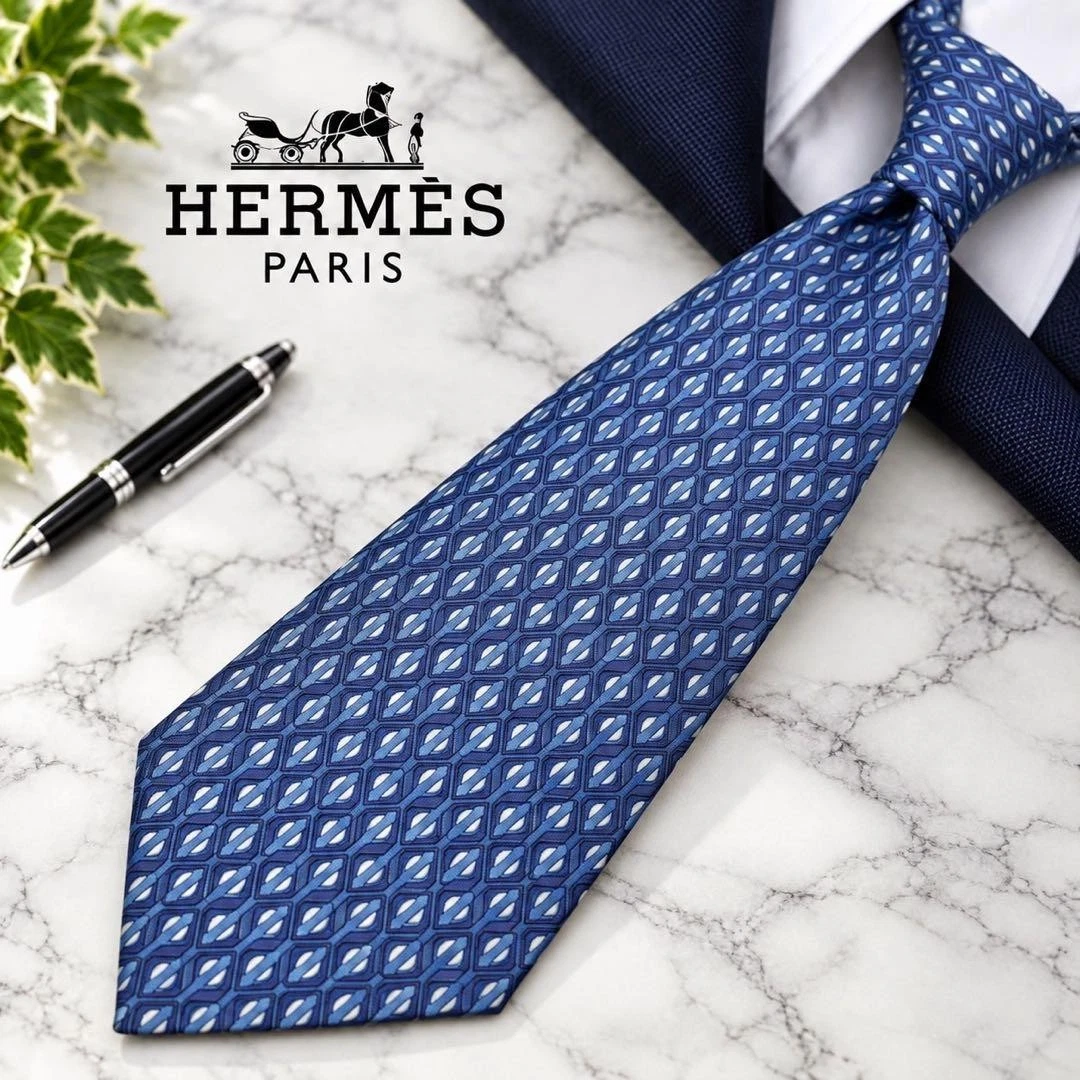 エルメス　TIESET プレート2枚 25+ HERMÈS Blue Geometric Ties for Men for sale | Updated Oct 2026