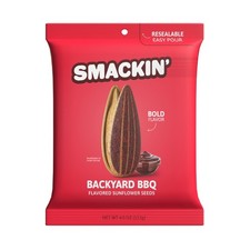SMACKIN' - Jumbo Roasted Sunflower Seeds, No Salty Burn, American Made, 4 oz